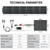 400W High Efficiency Foldable Mini Solar Panel USB Outdoor RV Camping Portable Off Grid Battery Power Charging