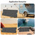 400W Waterproof High Efficiency Foldable Solar Panel Outdoor RV Camping Off Grid Power Station Charging