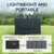 【Best-selling】400W Foldable Solar Panel IP67 Waterproof Solar Charger with 23% Efficiency for Outdoor Camping & RV Use