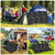 CTOLITY SP400 Portable Solar Panel 400W 41V Flexible Solar Charger Generator IP65 Caming RV Power Stations Camping Off Gird