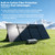 400W Waterproof Dustproof Two Fold Portable Solar Panel Outdoor RV Camping Off Grid Battery Power Charging