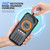 Portable Hand Crank Power Bank 50000mAh, Solar Power Bank Built in Charging Cable, Outdoor Emergency Charger,Dual LED Flashlight