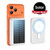 22.5W 10000mAh Solar Wireless Fast Charging Power Bank Large-Capacity Portable Mobile Charger