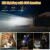 Lenovo 50000mAh Solar Power Bank Portable Charging Poverbank External Battery Charger Strong Light LDE Light for iphone Samsung