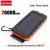 Lenovo 50000mAh Solar Power Bank Portable Charging Poverbank External Battery Charger Strong Light LDE Light for iphone Samsung