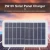 2W-15W Solar Charger Portable W/USB-C Fast Charging for IPhone Samsung Power Banks Camping Hiking Emergency Power Supply EESBAO