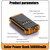 50000mAh Solar Power Bank  Mobile Power Fast Charging Battery With 4 Cables Wireless Charger LED Flashlight