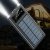 200000mAh Solar Power Bank Super Fast Charging 4in1 USB TypeC 4 Cables LED Light Solar Outdoor Ultra Capacity For iPhone Samsung