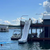 Inflatable Boat Dock Slide Yacht Water Slide Inflatable Toys Ocean Adjustable Yacht Slide