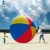 Giant Colorful Beach Volleyball Inflatable Beach Ball Swimming Pool Inflated Toy Balls Summer Holiday Outdoor Fun Hot Toys