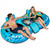 Inflatable River Tubes, Heavy Duty River Raft with Cooler & 2 Cup Holders, Deluxe Pool Float for Lake, Beach, Summer Relaxation