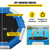 Inflatable Water Trampoline PVC Tarpaulin Floated Bounce Platform Smooth and Waterproof Surface W/ Ladder For Pool Ocean