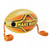 Booster Ball, Towable Tube Rope Performance Ball, Thickened PVC Inflatable Booster Balls for Boating and Water Sports - with Hi