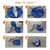 Sup Surfboard Accessories Downwind Paddle Inflatable Canoe Drag Sail Kayak Accessories With Transparent Window Folding Thrusters