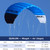 9KM 3.6m~4.5m 4 Line Power Kite Professional Parafoil Traction Kite with Bar Kitesurfing Equipment for TURNING JUMPING