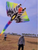 21m Soft kite multi-color fabric splicing skate pendant kite kites for adults outdoor toys Wind sock windsock inflatable kite
