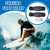 Kiteboard Foot Straps Kiteboard Foot Cover Fixing Strap PU Leather Fabric Surf Board Accessories For Beach Activity And
