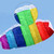 Large Line Parachute Outdoor Surfing Kiteboarding Parafoil Fun Toy Fly Wing for Beach Outdoor Sports Entertainment 1.4M/2M/2.7M