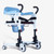 Lightweight Transfer Chair Portable Chair Adjustable Chair for Hospital and Home Care