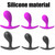 Silicone Anchor - Shaped Anal Plug with Beads - Portable for Outdoor Wear, Unisex, Factory - Direct  Popular Adult Product