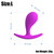 Silicone Anchor - Shaped Anal Plug with Beads - Portable for Outdoor Wear, Unisex, Factory - Direct  Popular Adult Product