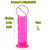 Super Cheap 7 Sizes 5 Colors Realistic Soft Jelly Dildo Suction Cup Adult Sex Toy for Women and Men Vaginal and Anal Masturbator