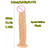 Super Cheap 7 Sizes 5 Colors Realistic Soft Jelly Dildo Suction Cup Adult Sex Toy for Women and Men Vaginal and Anal Masturbator