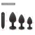 4pcs Soft Silicone Anal Plug Mini Erotic Bullet Vibrator Butt Plug Sex Toy for Men Women Gay Couples Anal Prostate Stimulator