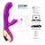 Suitable for women 2-in-1 vibrator 10 frequency dildo for women vaginal clitoris sucking vibrating masturbator adult products