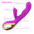 Suitable for women 2-in-1 vibrator 10 frequency dildo for women vaginal clitoris sucking vibrating masturbator adult products