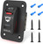 DaierTek 3 Way Bilge Pump Rocker Switch Waterproof 12V 24V 4Pin 20A SPDT Auto/Off/Manual Bilge Pump Switch Panel with LED Light