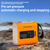 Portable Outdoor Camping Air Pump SUP Air Pump 22PSI Electric Air Pump for Paddleboards Kayaks Fishing Boats Inflatable Tents