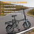 14'' Foldable Electric Bike 500W Motor 48V Battery 22MPH Max Speed 30Miles Long Range with Two Seats for Adult Mini E Bike