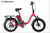 Cybervelo 1000W Peak Electric Bike for Adults Foldable 28+MPH 80Miles Removable Battery Fat Tire Off-road E-bike EK4 EK5 Mars700
