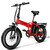 Cybervelo 1000W Peak Electric Bike for Adults Foldable 28+MPH 80Miles Removable Battery Fat Tire Off-road E-bike EK4 EK5 Mars700