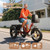 QRONGE Electric Bike for Adults 960W Peak 36V 13.5AH Battery Folding Electric Tricycle 50 Miles Range Fat Tire Electric Trike