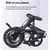 Cycling City Mini Folding Bicycle 14 Small Bike For Male And Female Students Portable Ultra Light Transmission Disc Brakes