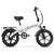 1000W Electric Bicycle for Adults, 20" Fat Tire Folding Ebike, 48V 20AH Removable Battery, 28+MPH All Terrain Electric Bike EK5