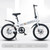 20-inch foldable derailleur bike for men, women, students & adults, disc brakes, portable commuting.