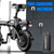 14'' Foldable Commuter Ebike 500W Motor Removable Battery Max 19.9MPH Dural Disc Brake with 4 Shock Absorption Mini Electric Bicycle for Adults,College Students, Commuters & Urban Riding E-Bike