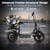 2026 New 500W 14inch Electric Bicycle with Box 10.4AH Battery 28Miles Max Range 22MPH Max Speed Shock Absorption Foldable Adult Ebike
