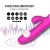 30 Speed Rechargeable Handheld Silicone Adult Clit Clitoral Clitoris Sex Toy G Spot Dual Motor Rabbit Vibrator for Women Female