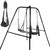 Sex Swing Freestanding Steel Frame with Adjustable Sex Sling Bdsm Bondage Furniture Widened Comfortable Seat Thigh Restraint Toy