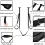 Door Sex Swing with Seat - Sexy Slave Bondage Love Slings for Adult Couples with Adjustable Straps, Holds Up To 300lbs