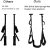 Door Sex Swing Sex Chair Couple Sex Toys Adjustable Shoulder Strap Seat Hanging Adult Swing Sexual Stimulation Adult Products