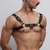 Men's sexy chest strap PU leather underwear men's adjustable carnival gay clothing BDSM fetish full body strap