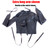 BDSM Leather Lingerie Straitjacket with Crotch Strap,SM Games Bondage Straight Jacket Harness,Slave Role Gimp Costumes Sextoys