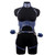 Women Leather Harness Sets Sexy Lingerie Body Bondage Straps Chest Harness Garter Belts Full Body Blue Gothic Suspenders
