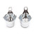 Nipple Clip Metal Chain Clip Clitoral Clip Adult Sex Toy Slave Bucket BDSM Small Water Bucket Silver Iron Chain Clip Suitable Fo