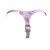 Pink Adjustable Male Chastity Device with Birdcage Cage 5 Ring Sizes Secure Long-Term Chastity Harness for BDSM Training And Cou